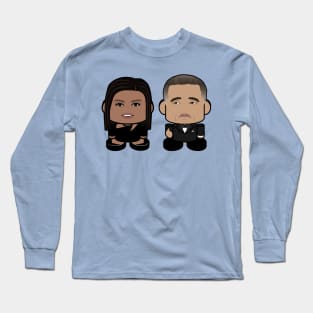 Mr. & Mrs. Obamabot POLITICO'BOT Toy Robot (Thumbs Up) (ESPYs) Long Sleeve T-Shirt